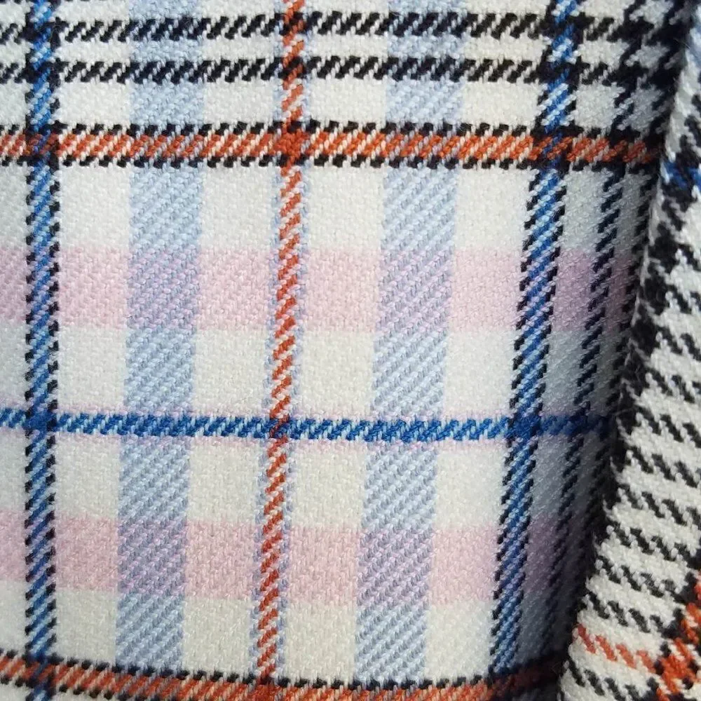 NWT!! Riley & Rae Multi Color Plaid Blazer Size 8 - Picture 11 of 11